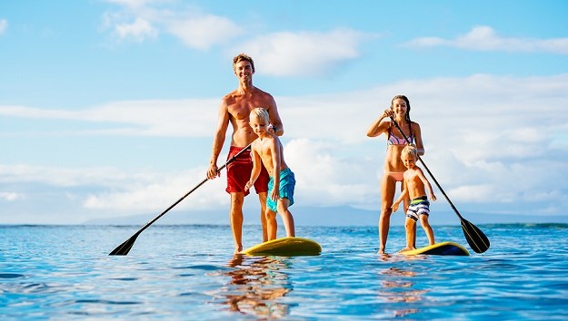 Make Stand Up Paddling a Family Affair